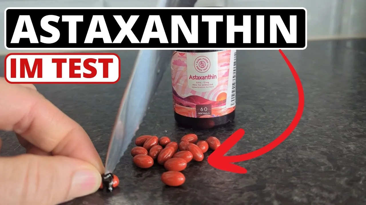 Video: Alpha Foods Astaxanthin Kapseln