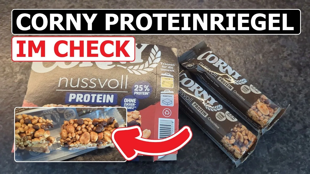 Video: Corny Nussvoll Protein Chocolate