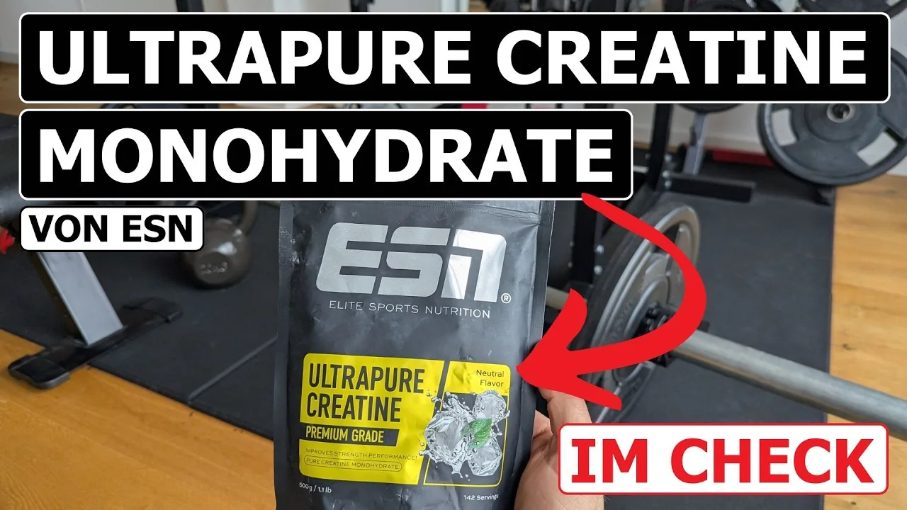 Video: ESN Ultrapure Creatine Monohydrate
