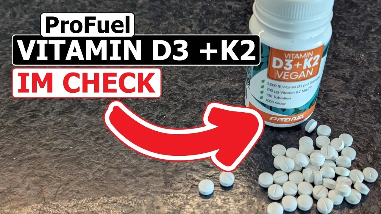 Video: ProFuel Vitamin D3 + K2 Tabletten