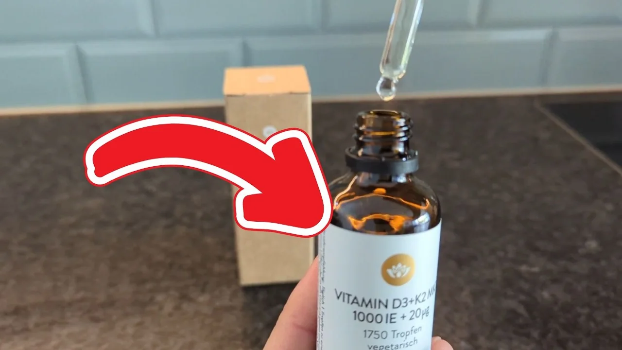 Video: Sunday Natural Vitamin D3 + K2 Tropfen