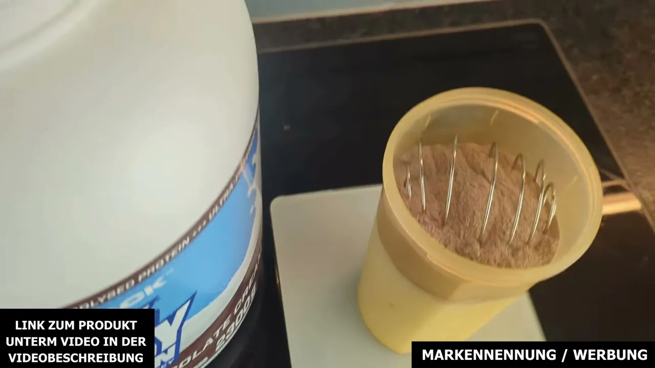In meinem Test sorgt die Edelstahl-Spiralkugel im Shaker für eine hervorragende Löslichkeit ganz ohne störende Klümpchen.