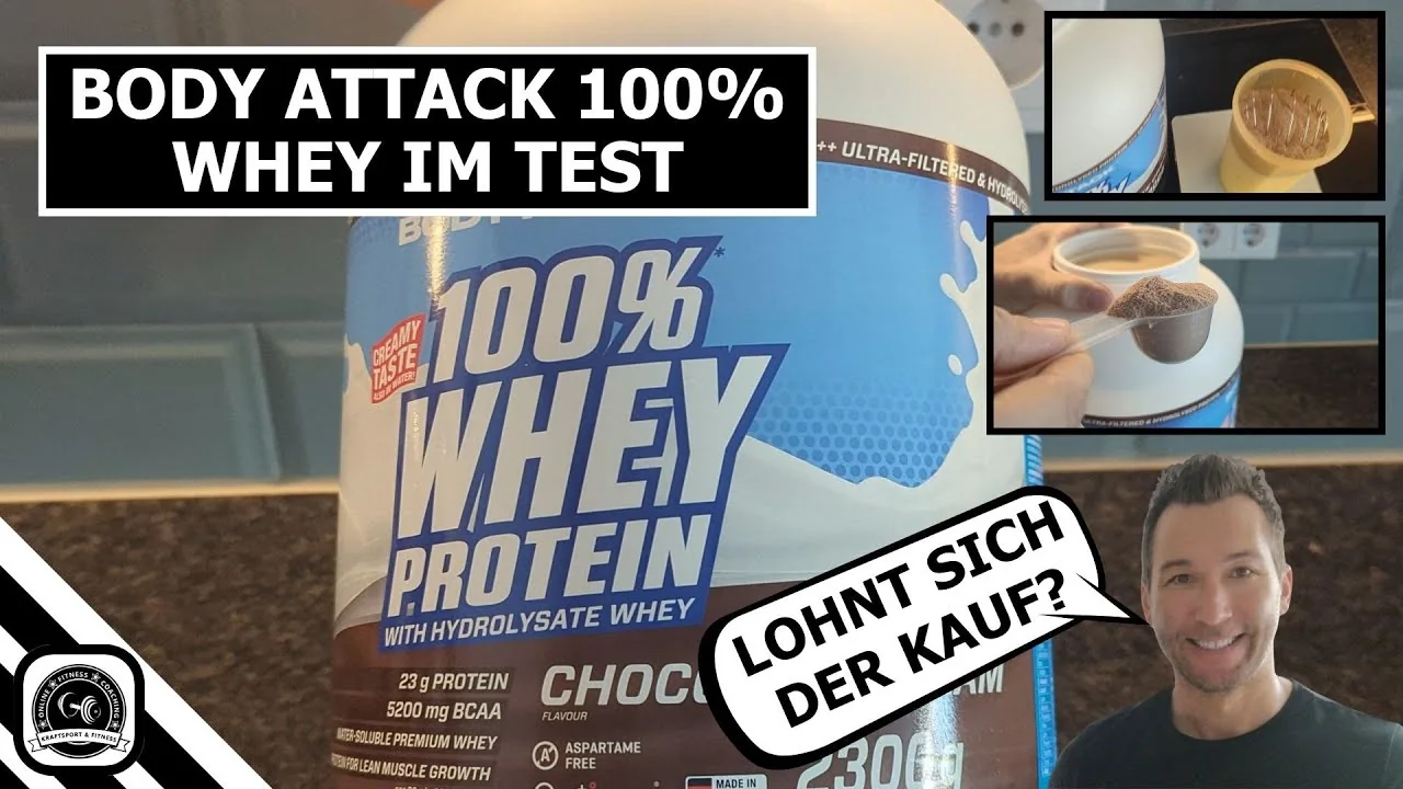 Video: Body Attack 100% Whey Protein