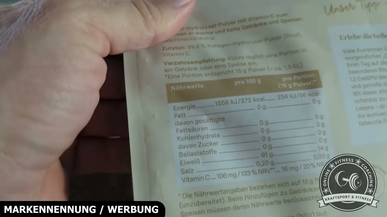 In meinem Test überzeugen mich die Nährwerte mit 91 g Eiweiß pro 100 g und dem zugesetzten Vitamin C absolut.