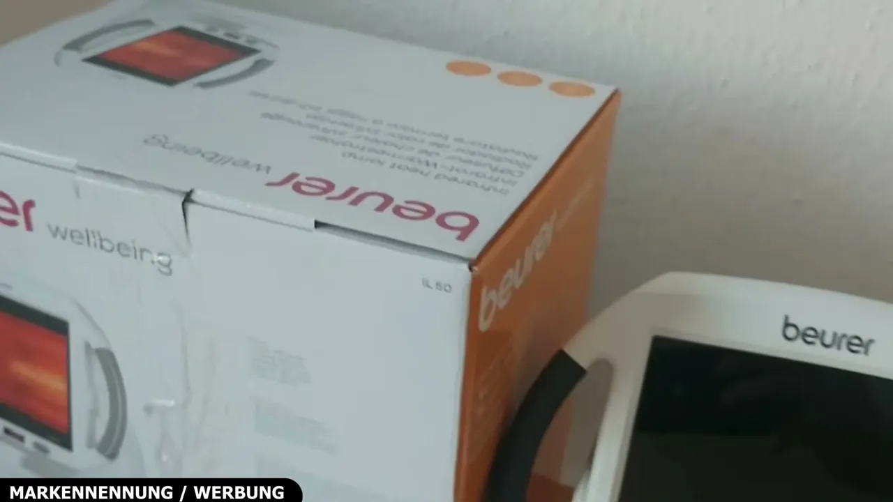 Ich finde die solide Verpackung und Aufmachung des Beurer Wärmestrahlers von Beginn an überzeugend.