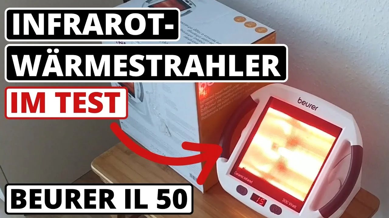 Video: Beurer IL 50 Infrarot-Wärmestrahler