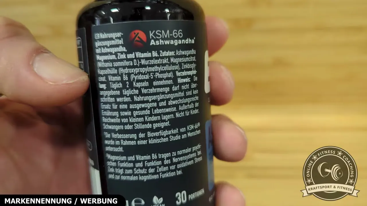 Aus meiner Sicht ist der enthaltene KSM-66-Vollspektrum-Extrakt der wichtigste Pluspunkt für geprüfte Qualität.