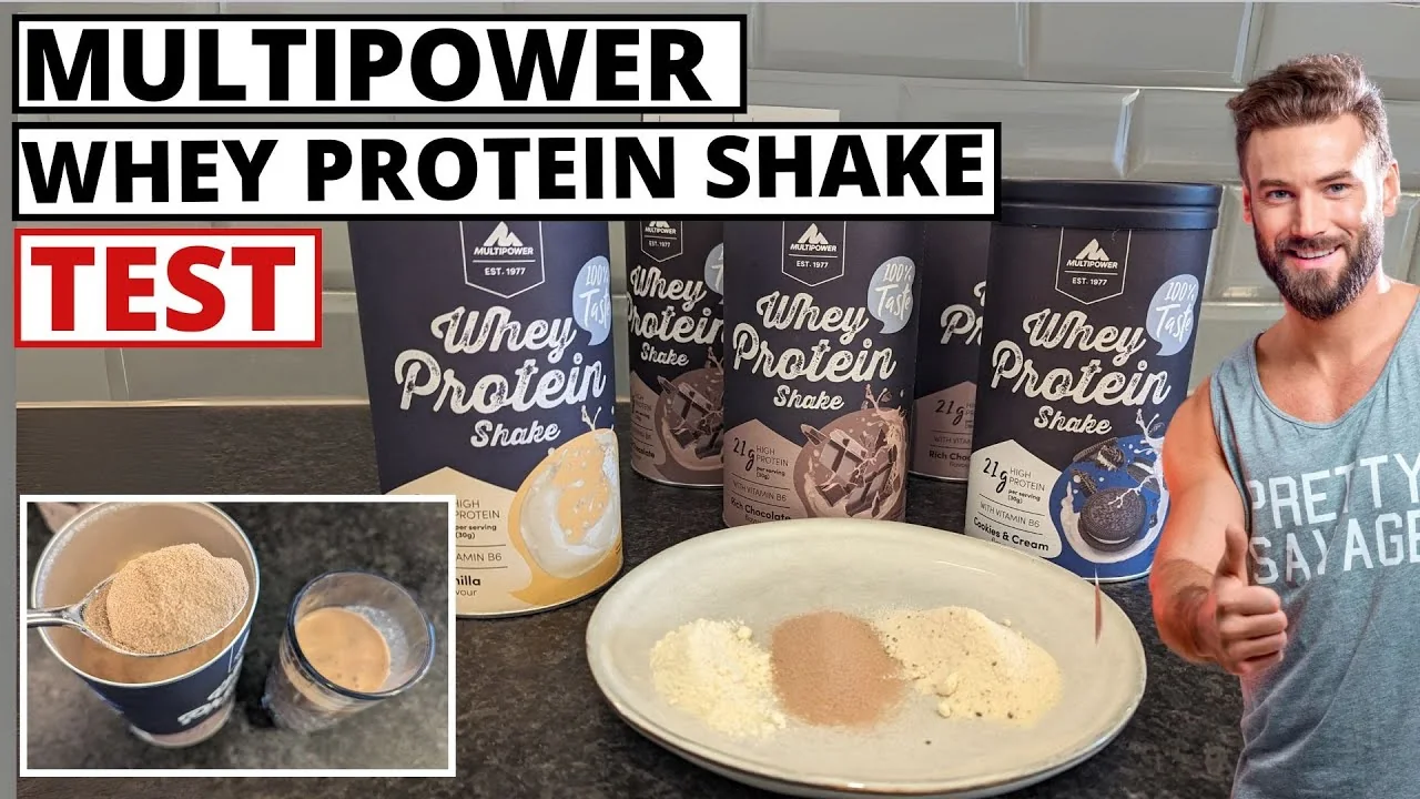 Video: Multipower Whey Protein Shakes