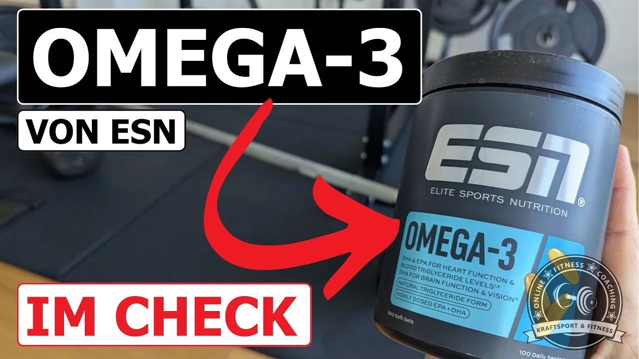 Video: ESN Omega-3 Kapseln