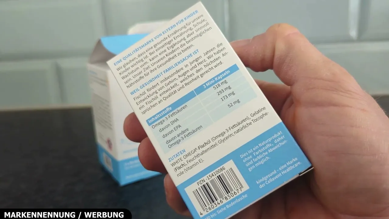 In meinem Test überzeugt mich der Gehalt von 293 mg DHA und 173 mg EPA pro Dosis.