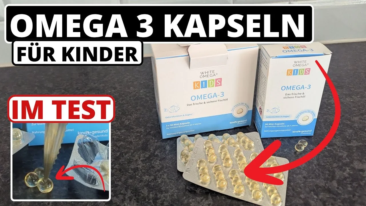 Video: White Omega Kids Kapseln