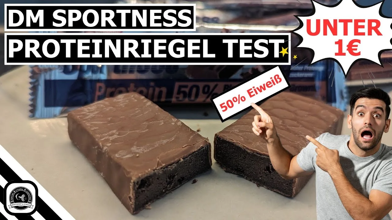 Video: DM Sportness 50% Proteinriegel