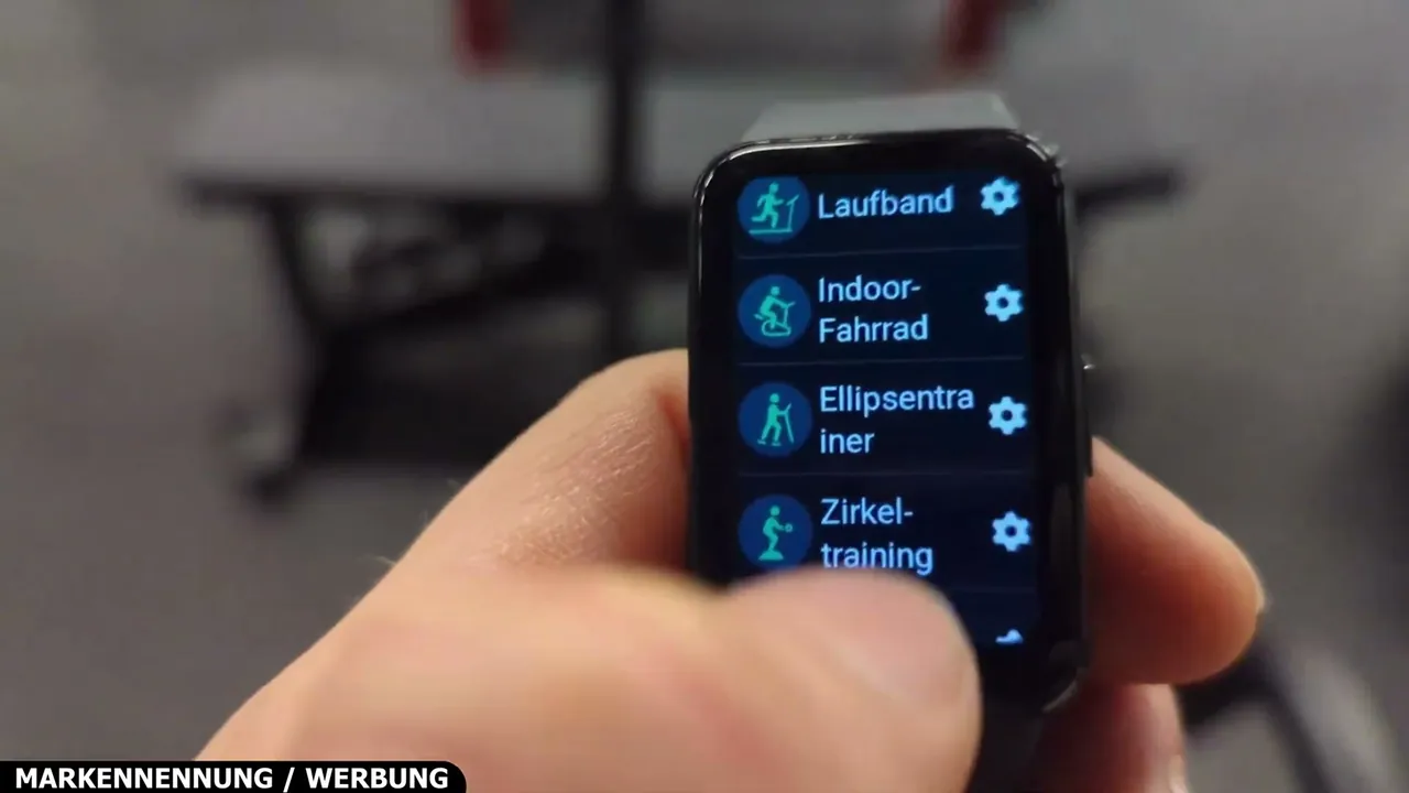 Ich finde die Auswahl aus über 100 verschiedenen Trainingsmodi über das flüssige Touchdisplay extrem praktisch.