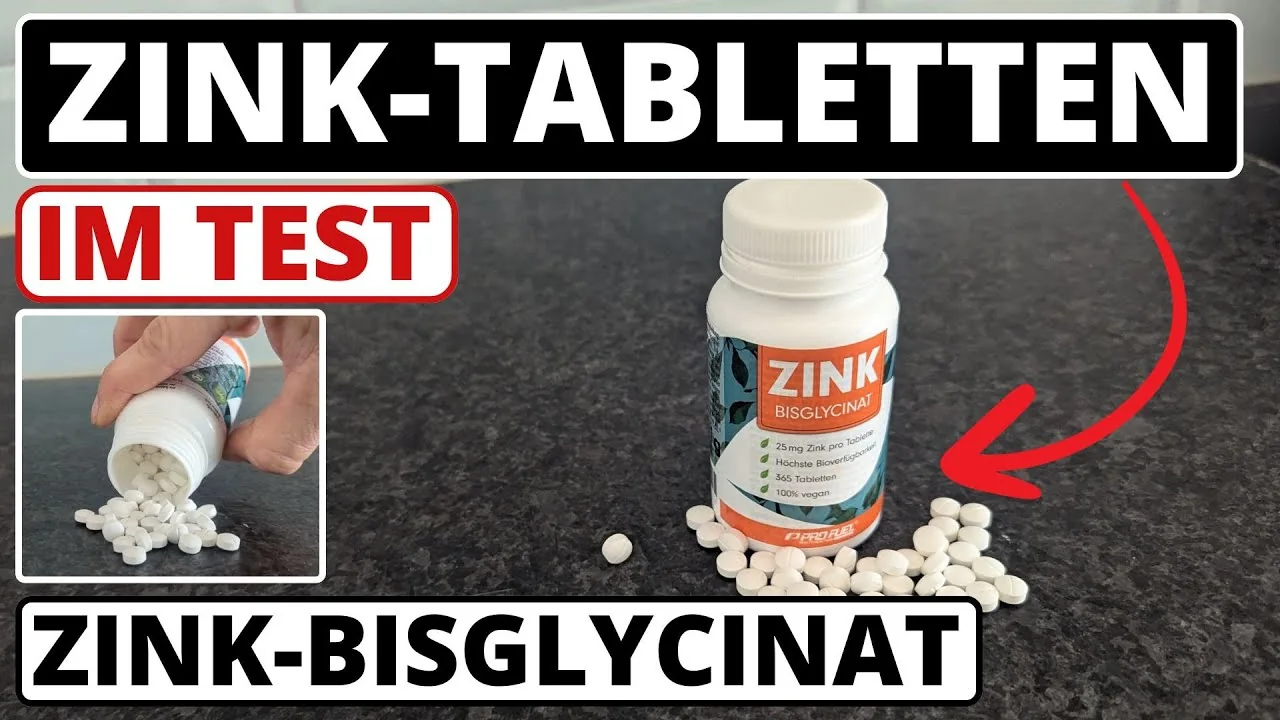 Video: ProFuel Zinkbisglycinat Tabletten