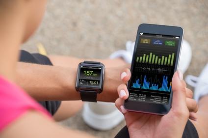 Pulsuhr mit App Fitness Tracker