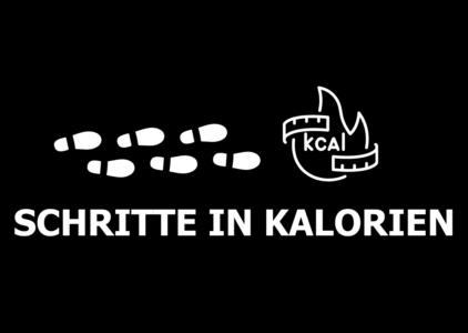 Rechner: Schritte in Kalorien